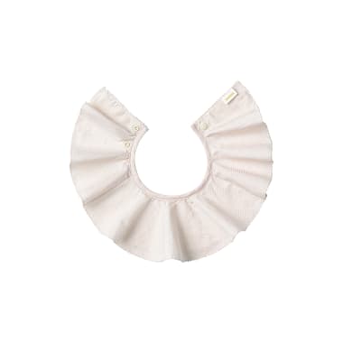 淡いピンクとホワイトカラーの丸いスタイ