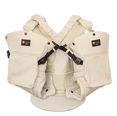 ふたご用抱っこ紐 ベージュ