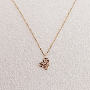 Fairy Taleネックレスのハート型のTOP部