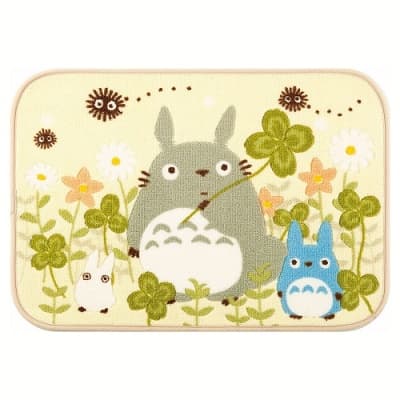 3匹のトトロが可愛い となりのトトロバスマット 45×65cm